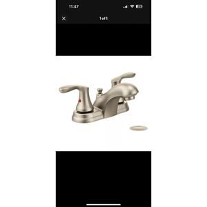Cleveland 40225BN Cornerstone Two-Handle Centerset Low Arc Lavatory Faucet